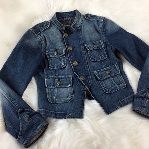 Vintage military Ralph Lauren Denim Jean Jacket